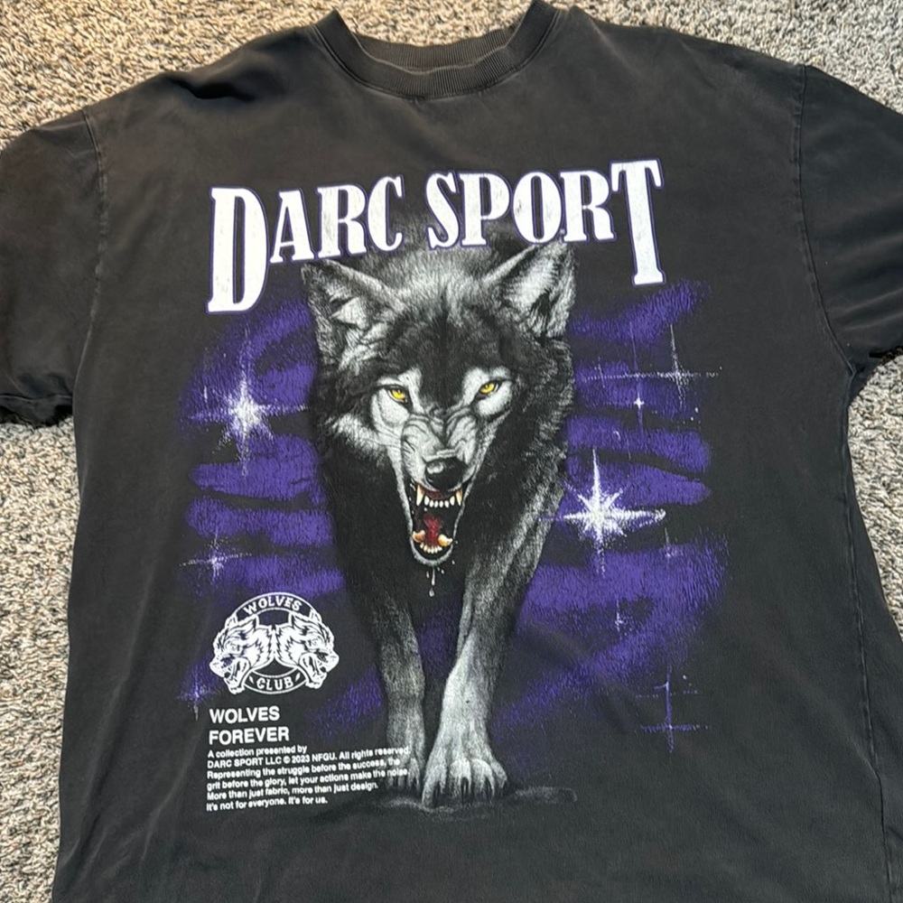Darc Sport Black Graphic T-Shirt